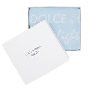 Dolce & Gabbana Sky Blue beach towel